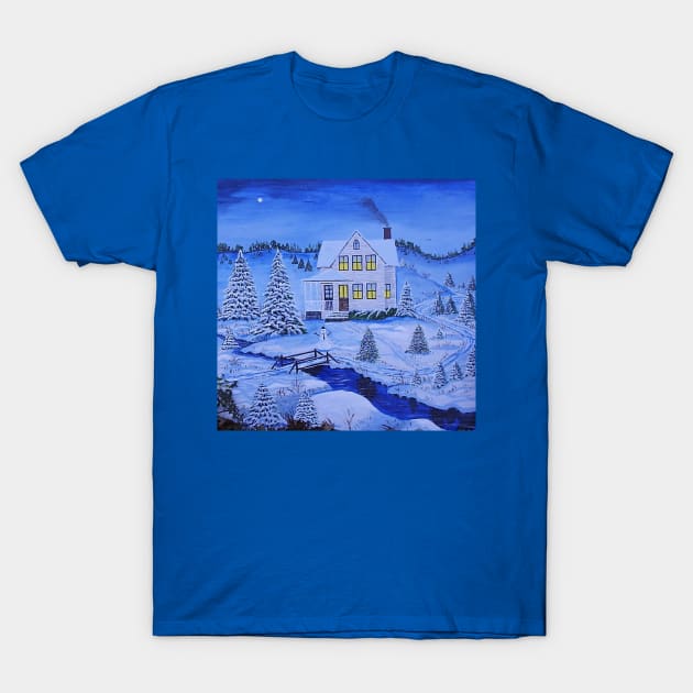 Coming Home for Christmas T-Shirt by Matt Starr Fine Art